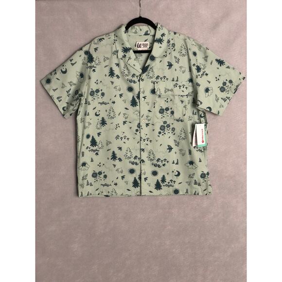 Marmot Mountain Works Men's Large Muir Camp Novelty Shirt NEW - Picture 1 of 6